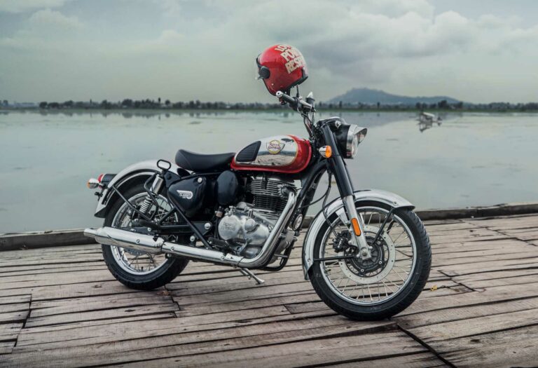 Jantes Alliage 18" Et 19" Pour Royal Enfield Classic 350 - Set Avant/arrière 26 Rayons Noir/argent