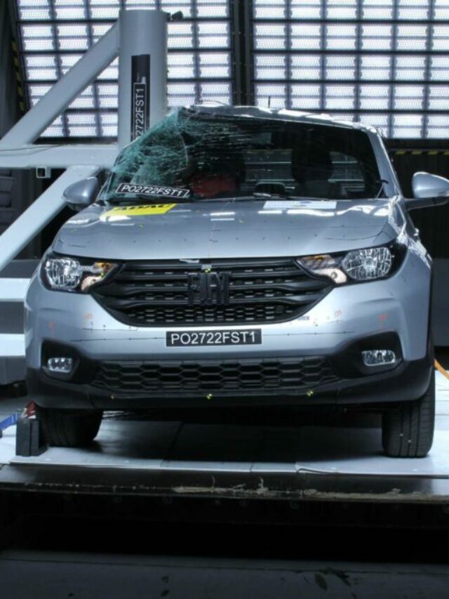 Latin NCap teste colisão Fiat Strada