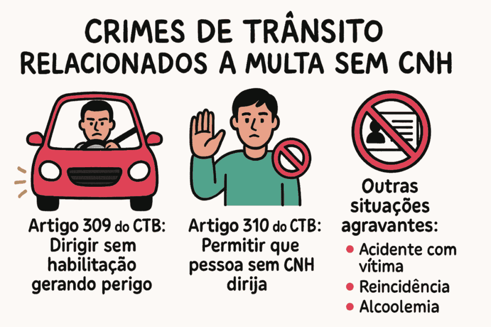 Multa por Dirigir sem CNH: Valores, Pontos e Consequências