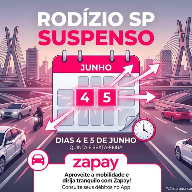 Rodízio SP suspenso no feriado de Corpus Christi