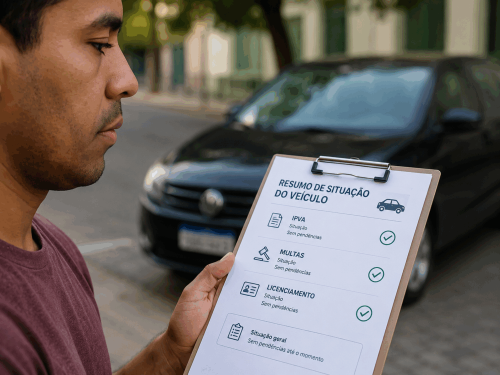 Como consultar débitos de veículos pela placa e pelo Renavam