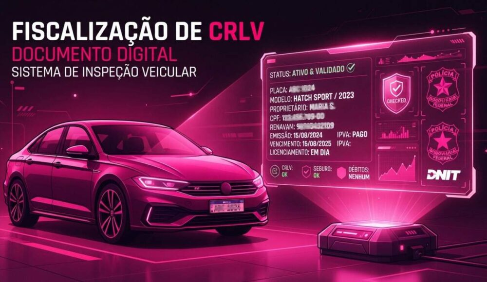 Fiscalização de CRLV