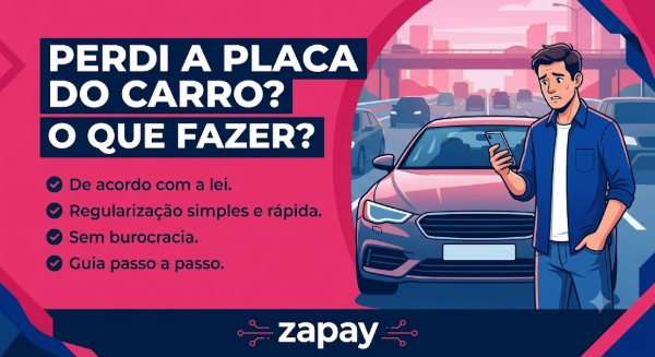 Perdi a placa do carro: o que fazer? Descubra aqui!