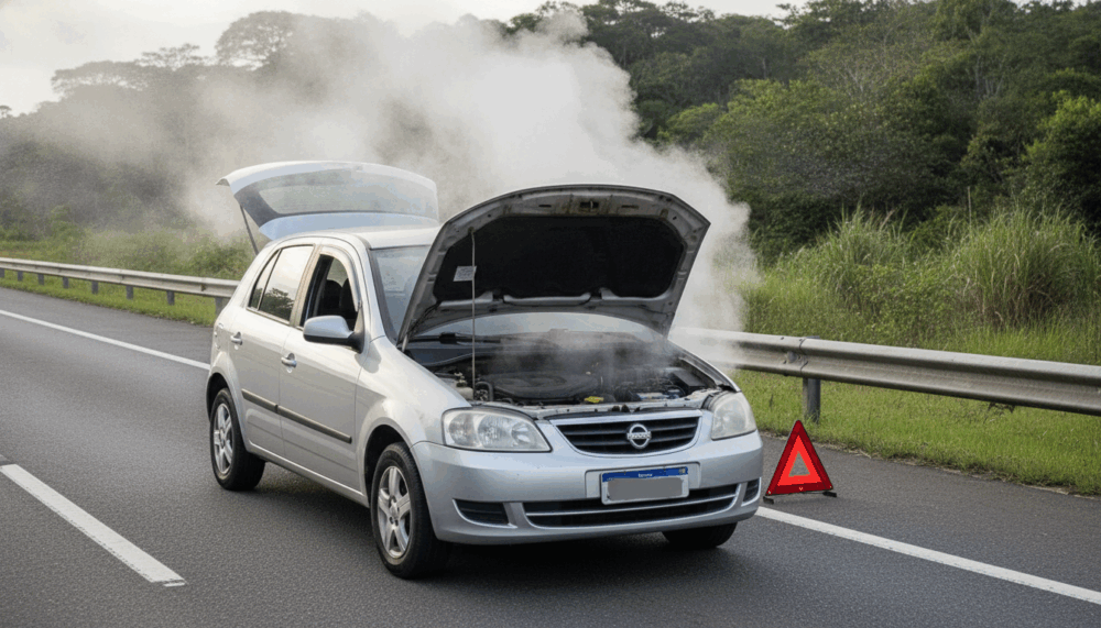 superaquecimento de motor